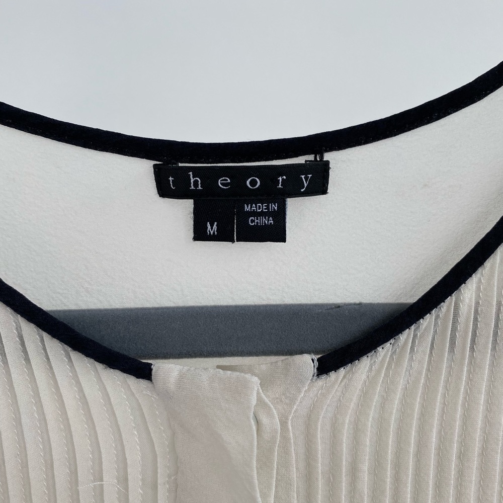 Theory Silk Sleeveless Blouse
